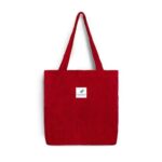 Corduroy Canvas Tote Handbag